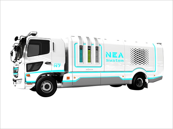 Nitrogen Enriched Air (NEA) fire fighting system equipped fire truck Miracle N7