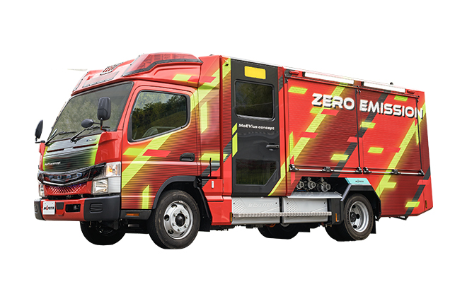 EV消防ポンプ自動車 MoEVius concept （メビウス コンセプト）