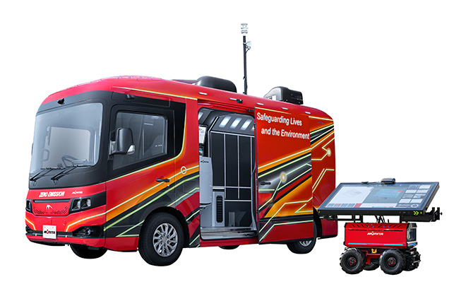 EV指揮車／現場指揮支援システム「NOIC」