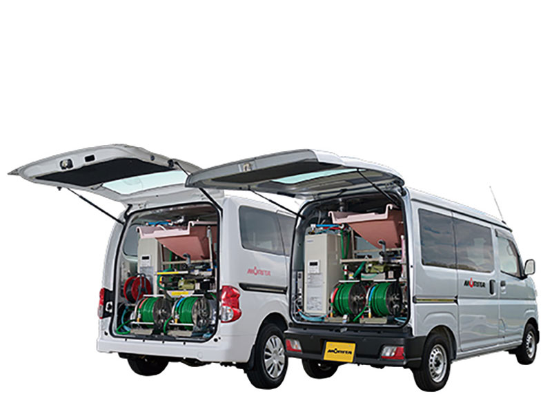 Home-visit Bathing Service Car