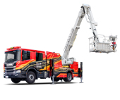 MVF21: Multi-Purpose Firefighting Vehicle with 21m Aerial Platform