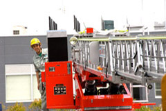 Test operation and internal inspection of ladder Equipment Inspection Institute