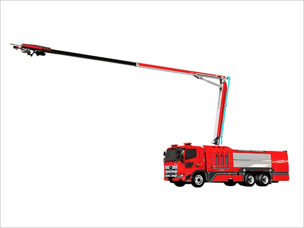 Chemical Fire Fighting Vehicle with water tower and piercing device (Break squirt truck) Sky Lance *reference exhibit