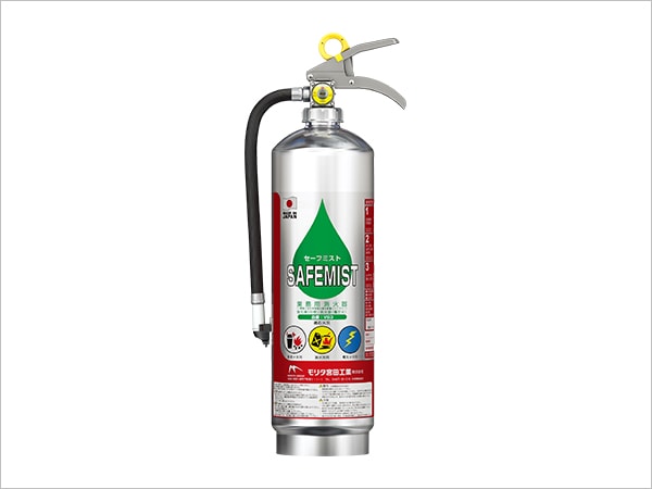 Neutral chemical water fire extinguisher SAFEMIST (agent based on vinegar & food raw material)