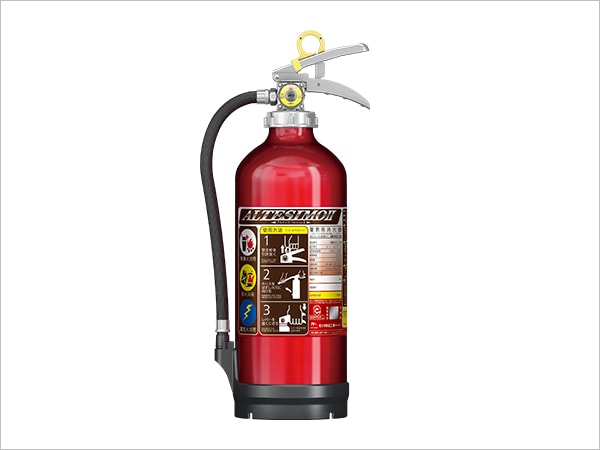 Stored-pressure ABC powder fire extinguisher in aluminum cylinder ALTESIMO