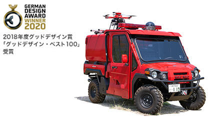 小型オフロード消防車 Red Ladybug