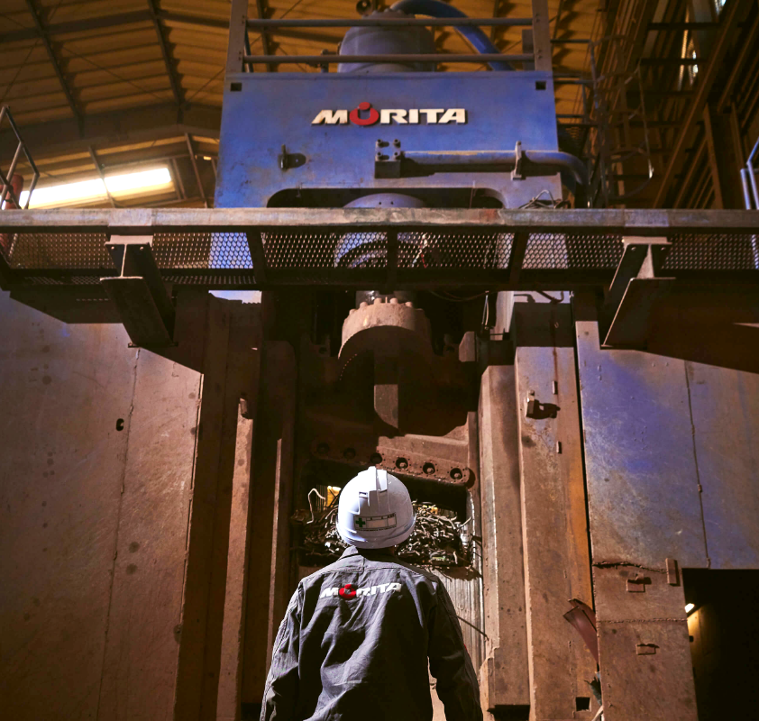 日本国内では2台に1台がモリタ製