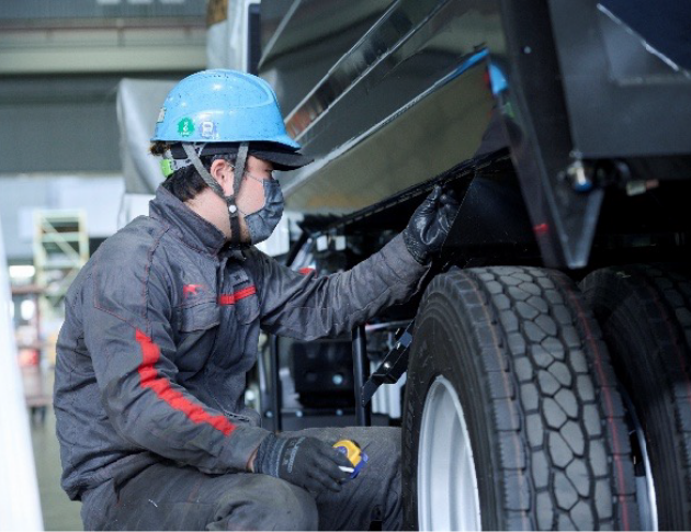 技能職の仕事の様子